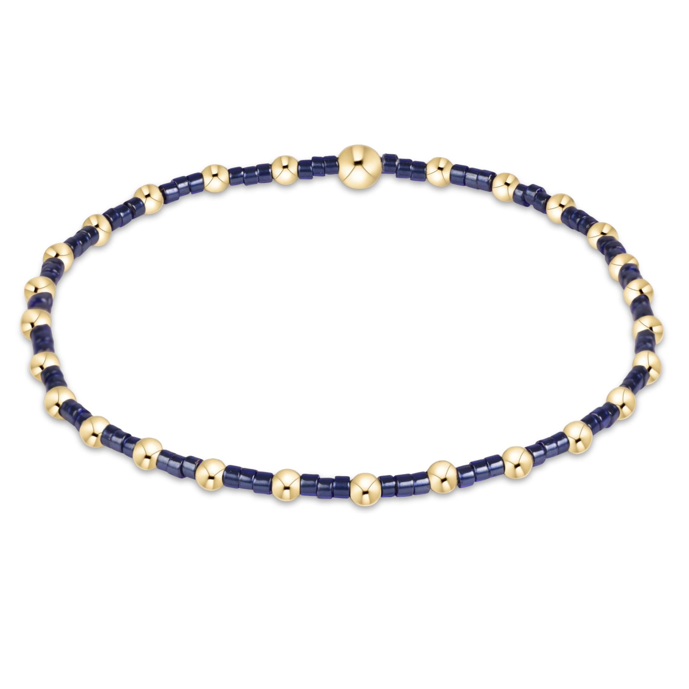 E Newton Navy Hope Sincerity Bracelet
