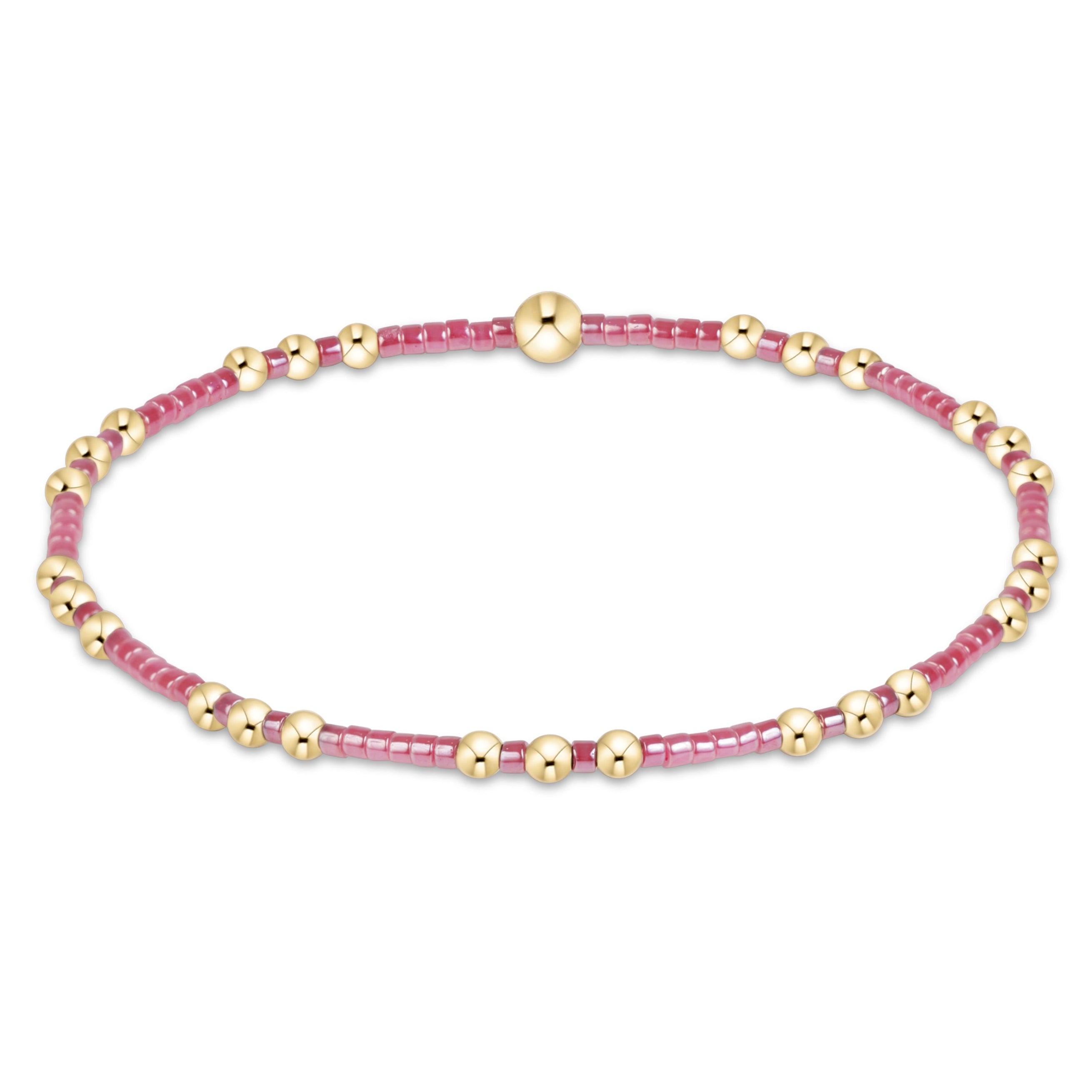 E Newton Pink Champagne Hope Joy Bracelet