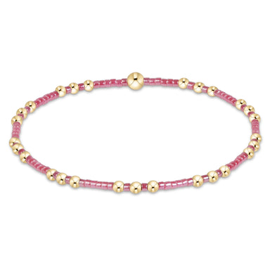 E Newton Pink Champagne Hope Joy Bracelet
