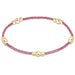 E Newton Pink Champagne Hope Purpose Gold Bracelet
