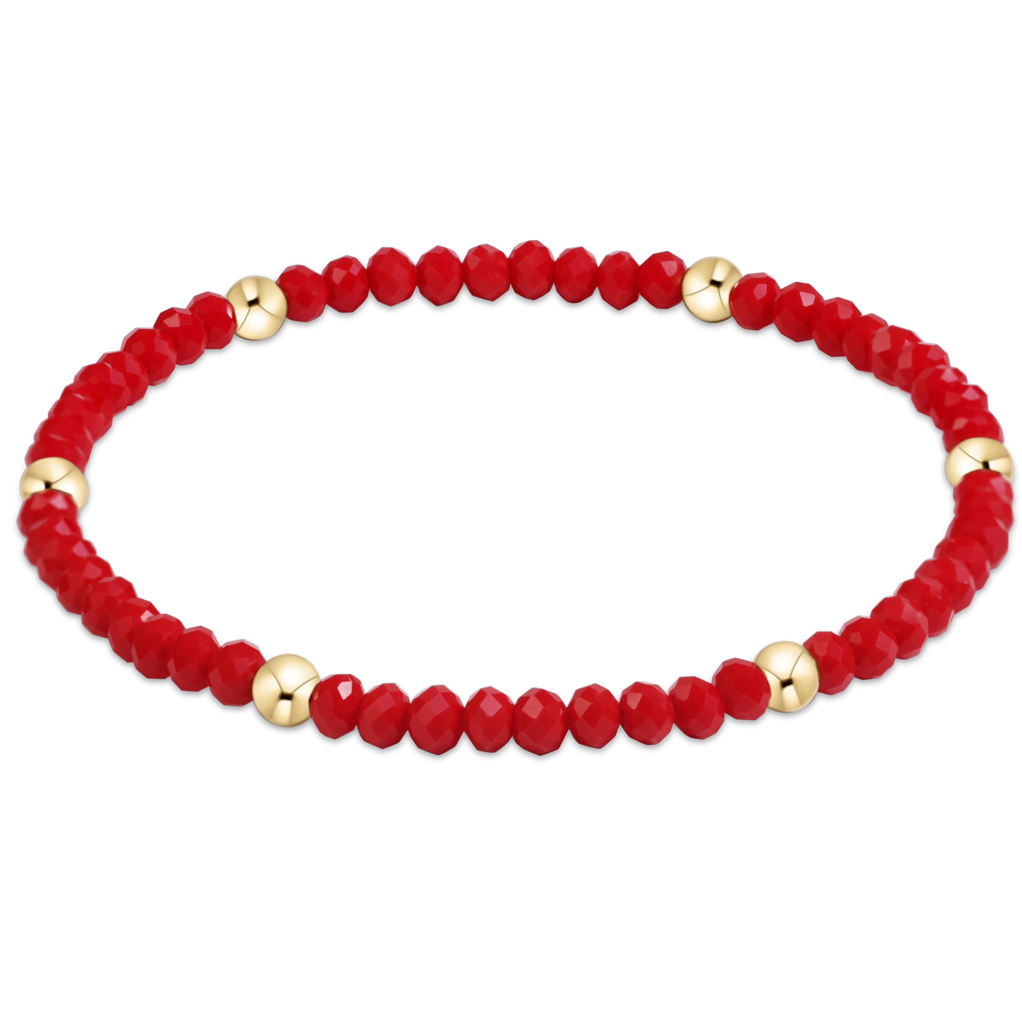 E Newton Red Gameday Flirty Presence Bracelet