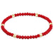 E Newton Red Gameday Flirty Presence Bracelet