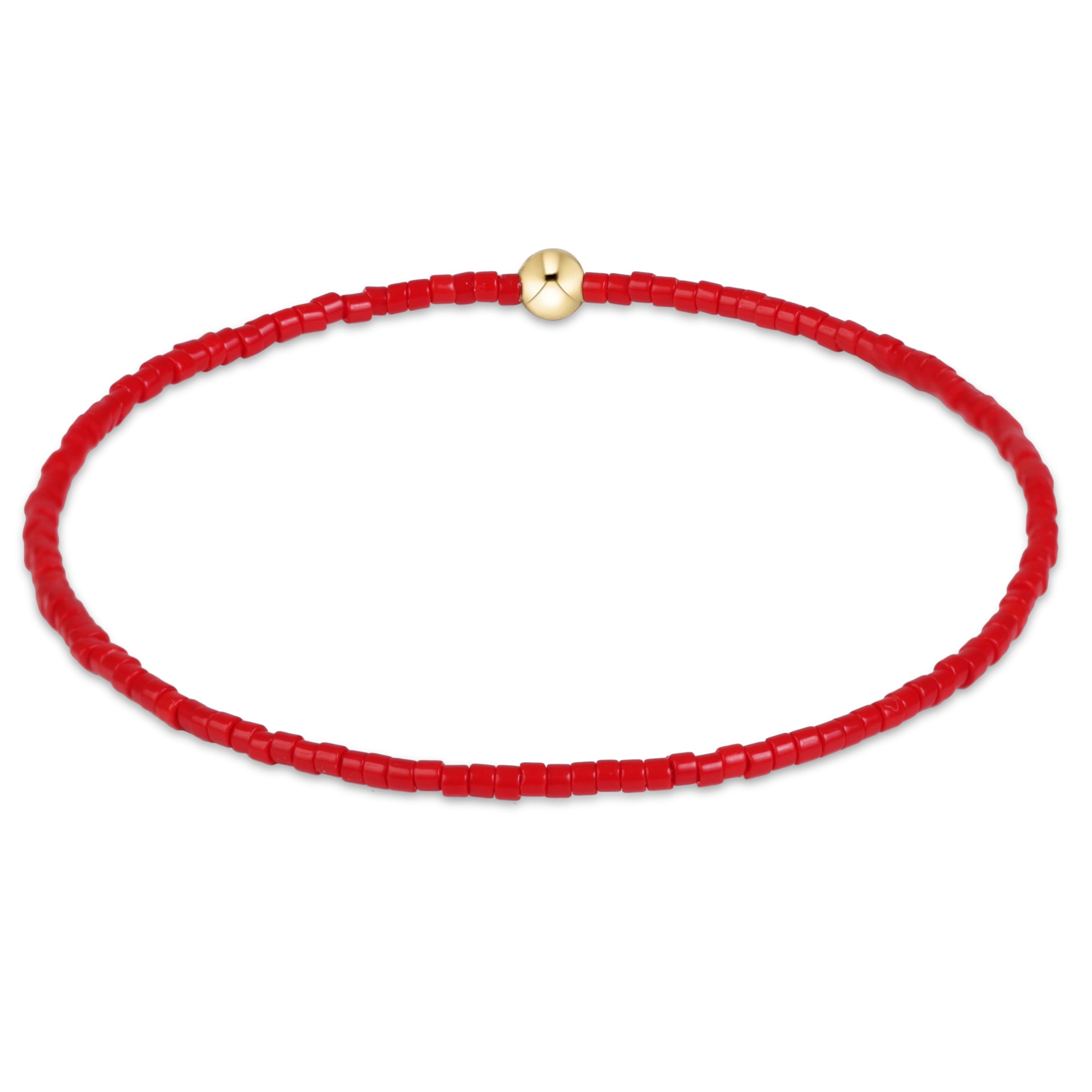 E Newton Red Gameday Hope Classic Bracelet
