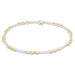 E Newton Silky White Hope Joy Bracelet 