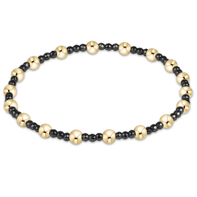 E Newton Sincerity Faceted Hematite 2mm Bracelet