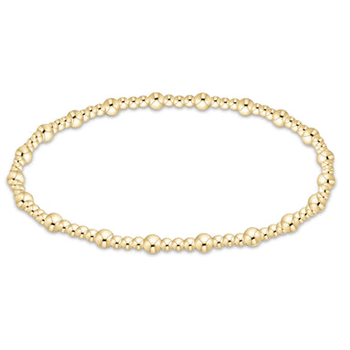 E Newton Sincerity Gold 3mm Bracelet