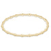 E Newton Sincerity Gold 3mm Bracelet