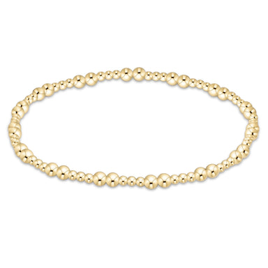 E Newton Together Gold 3mm Bracelet