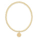 E Newton eCOLLEGIATE Auburn 3mm Gold Bracelet
