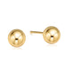 ENewton 10mm Gold Ball Stud Earrings 