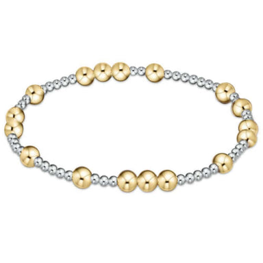 E Newton Hope Unwritten 5mm Bracelet - Mixed Metal 