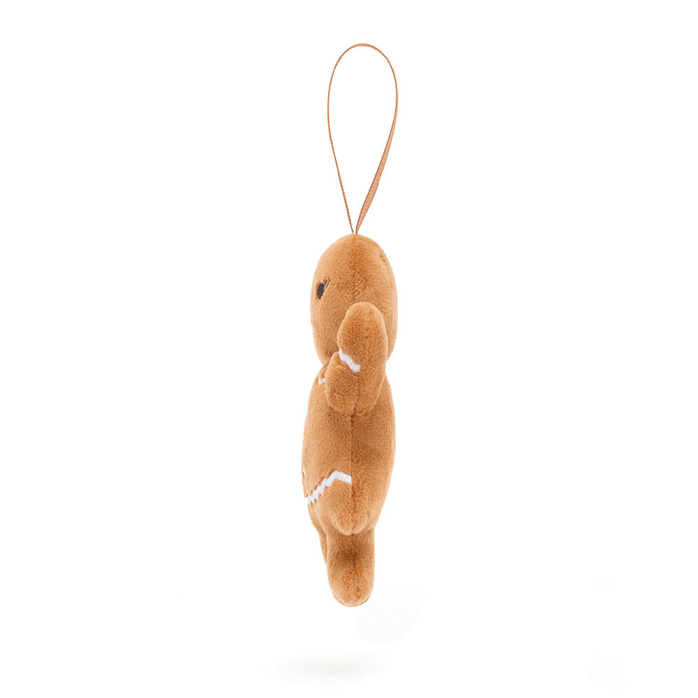 Jellycat Festive Folly Gingerbread Ruby Ornament