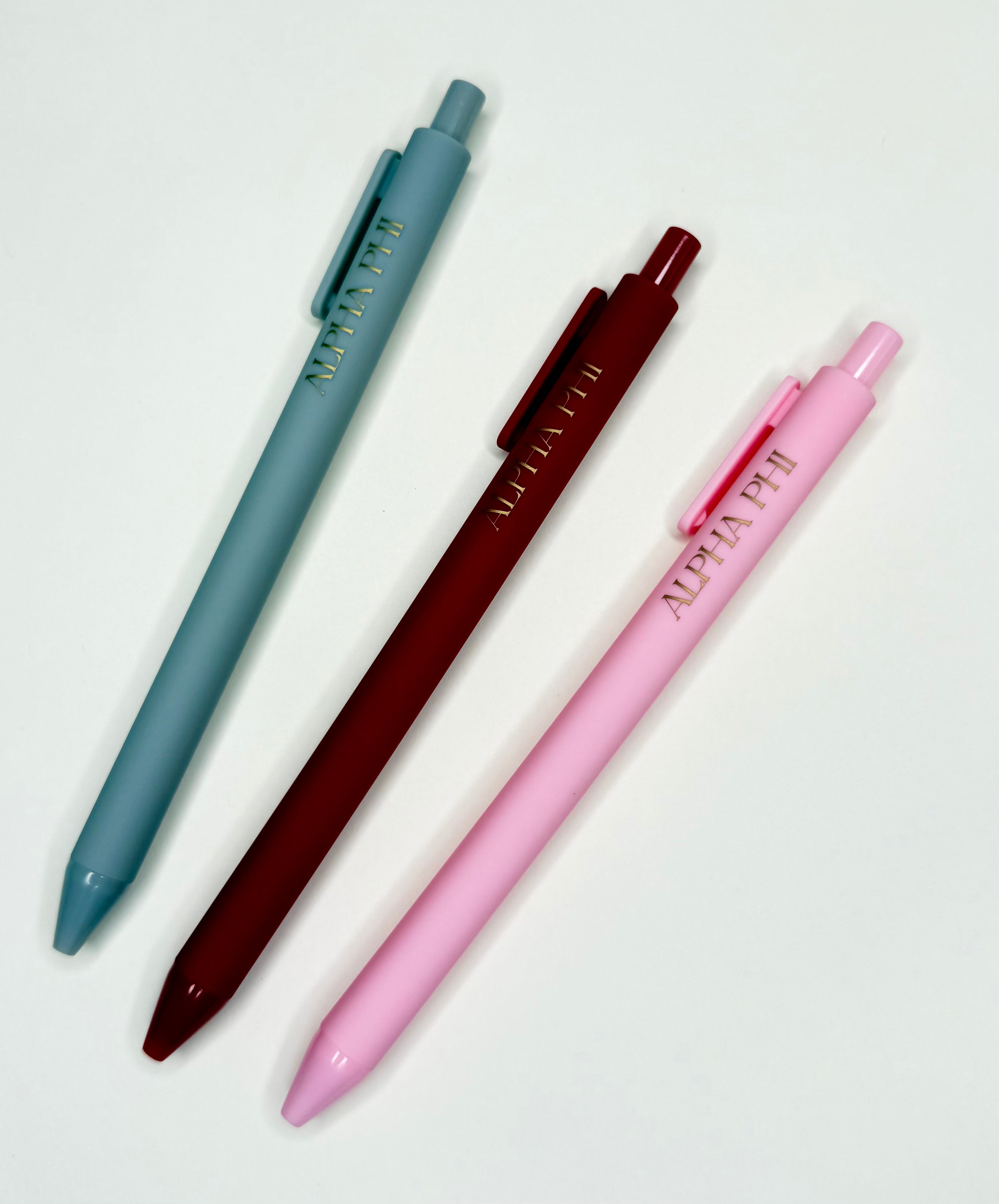 Sorority Assorted Lettered Luxe Pens
