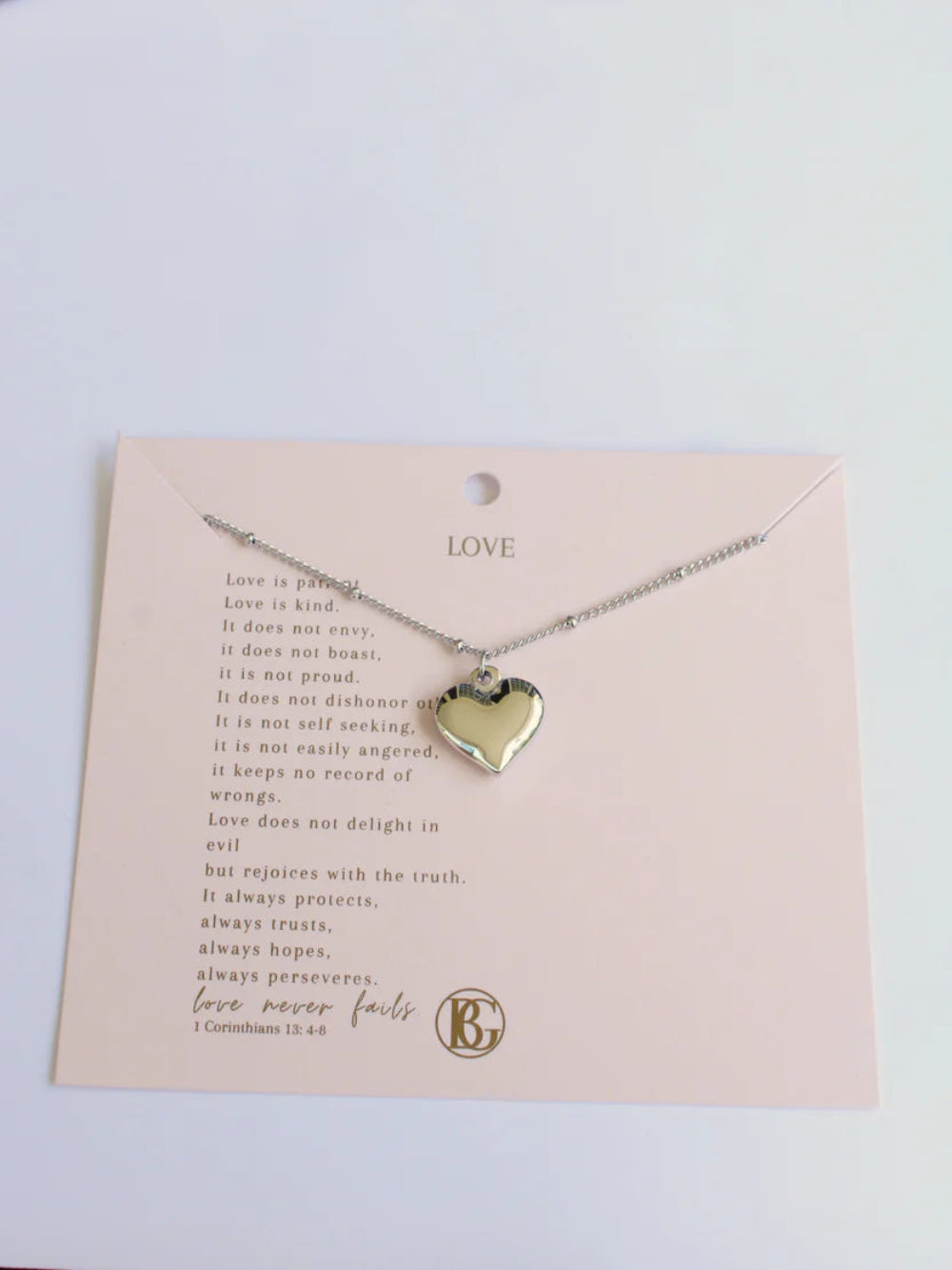 Love Necklace - Silver