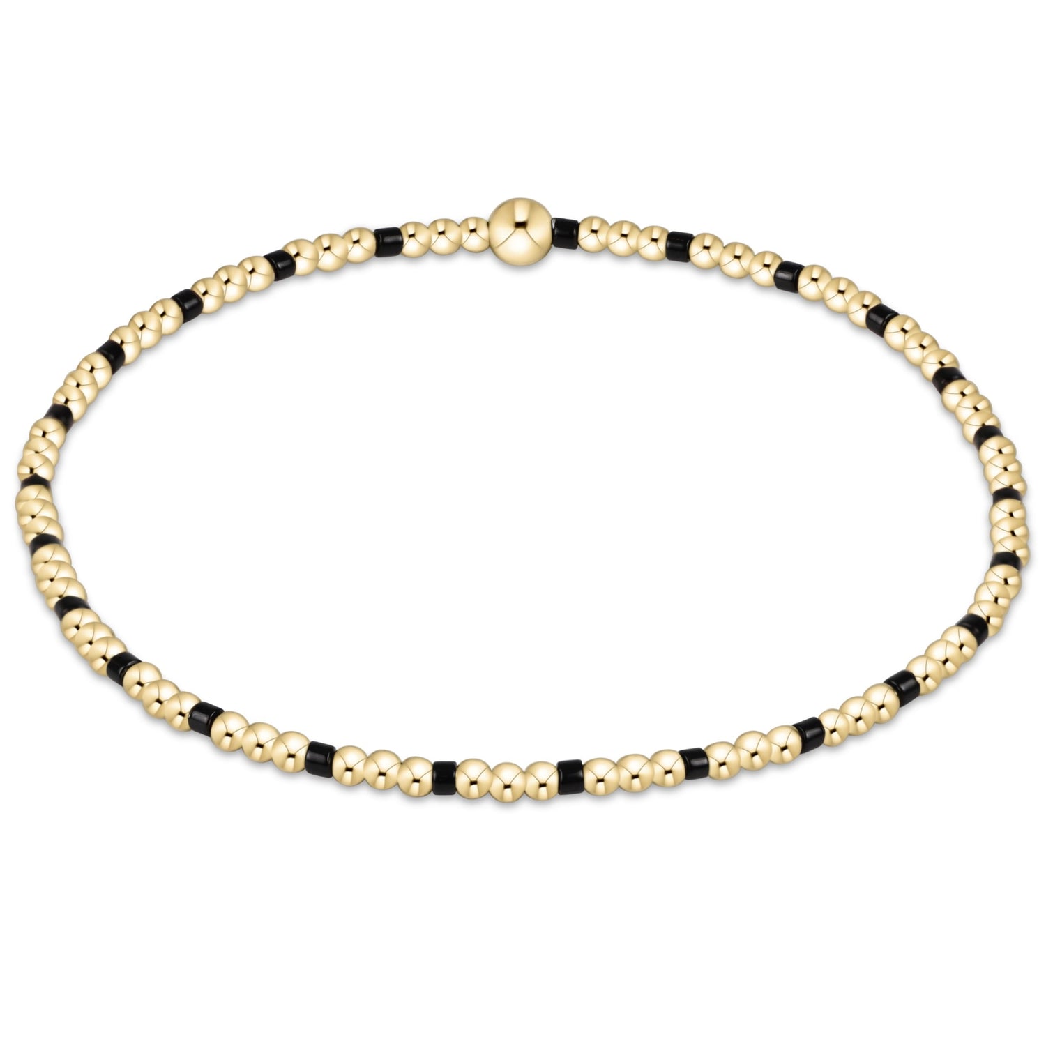 ENewton Hope Sincerity Onyx 2mm Bead Bracelet