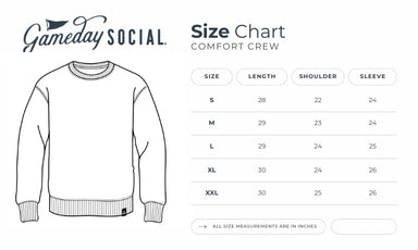 Gameday Social Collegiate Mascot Crew Neck Sweatshirt