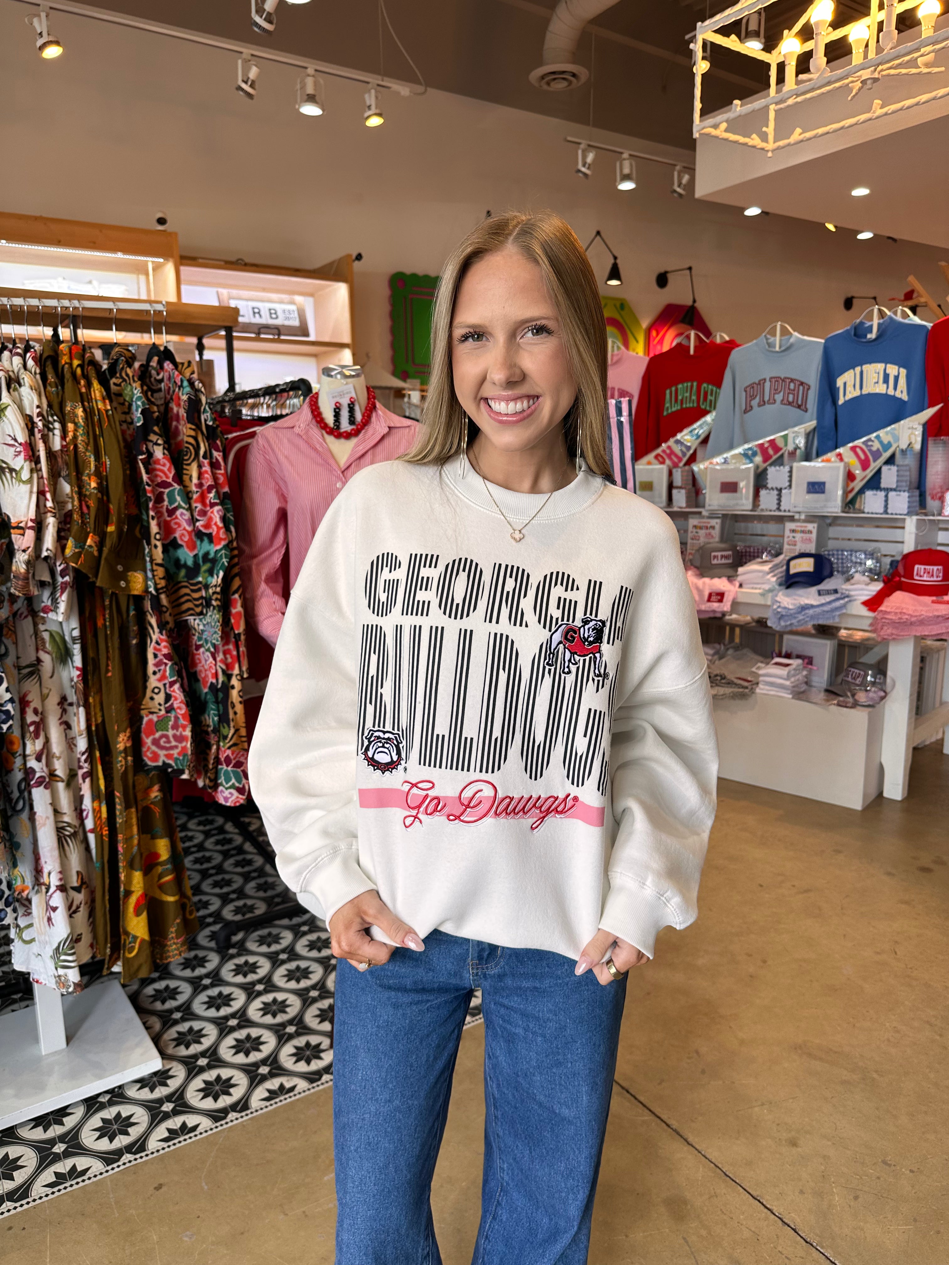 Gameday Social Vinton UGA Crewneck