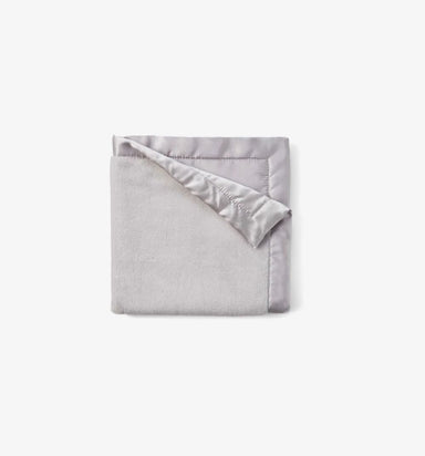 Elegant Baby Gray Coral Fleece 20x20 Blankie