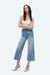 High Rise Wide Leg With Raw Hem