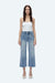 High Rise Wide Leg With Raw Hem