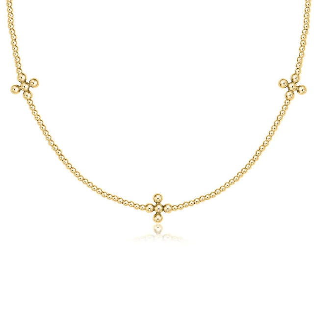 e newton jewelry gold cross necklace