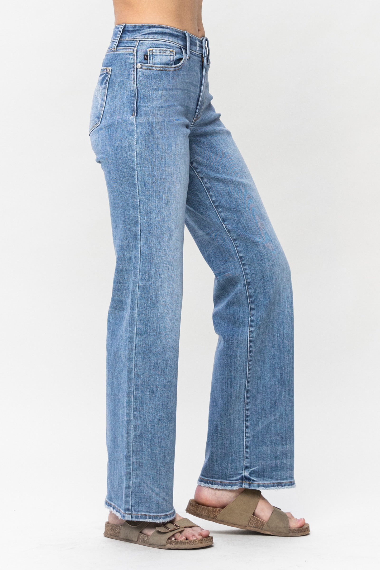 Judy Blue Vintage Wash Jeans Wide 