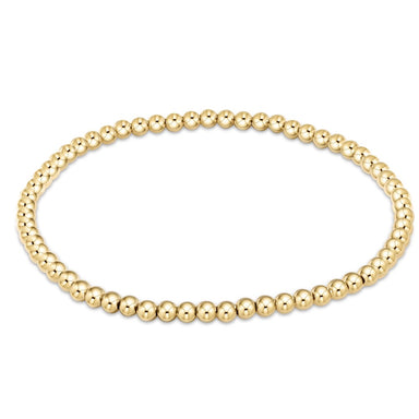 ENewton egirl 3mm Gold Classic Bracelet