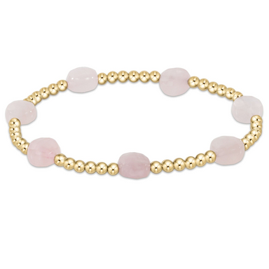 ENewton Admire 3mm Pink Opal Gold Bracelet