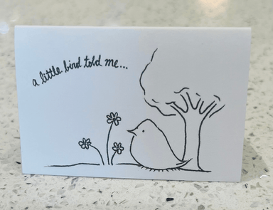 Hand Blown Little Red Bird Glass Figurine