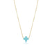 ENewton eGirl 14" Turquoise Signature Cross Necklace
