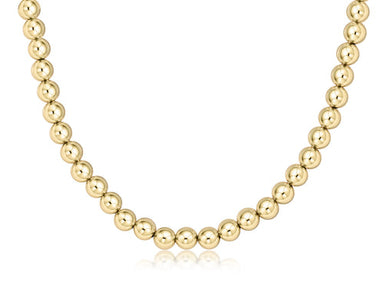 ENewton 17" 8mm Gold Bead Necklace