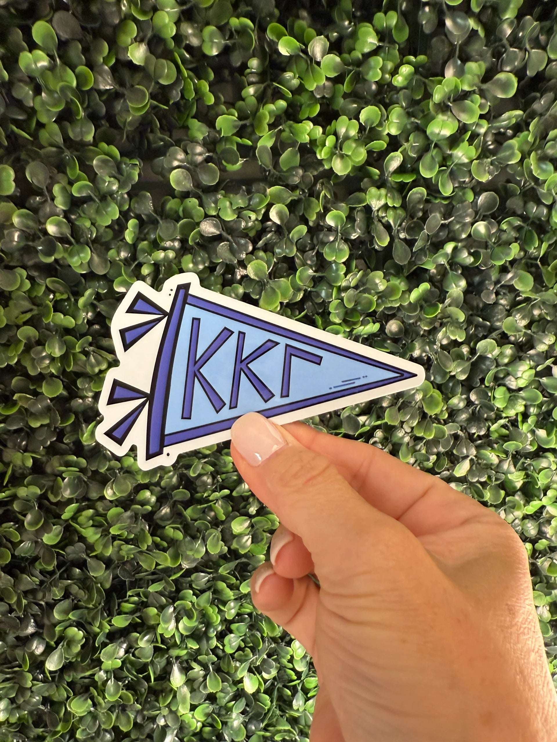Sorority Pennant Decal
