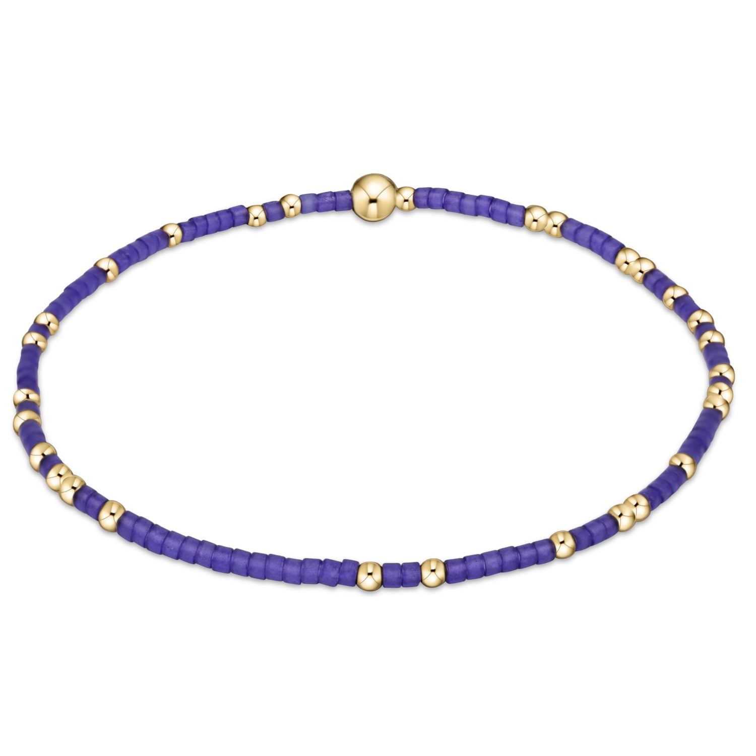 ENewton Hope Unwritten Deep Purple & Gold Bracelet