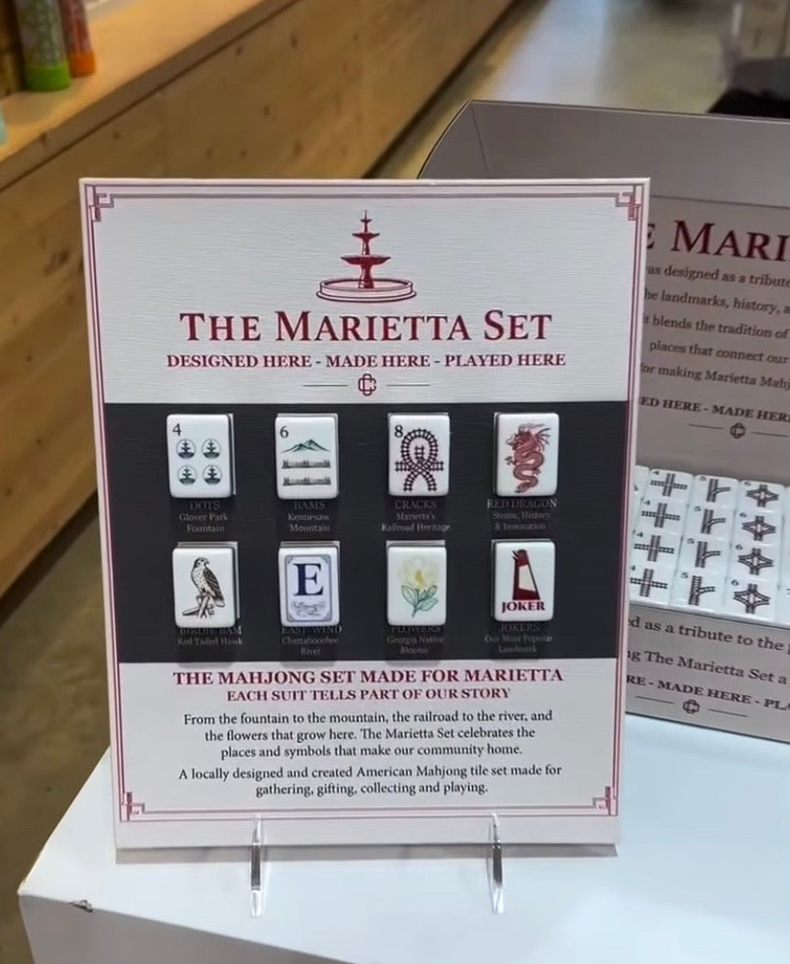 The Marietta Set - Mahjong Tiles