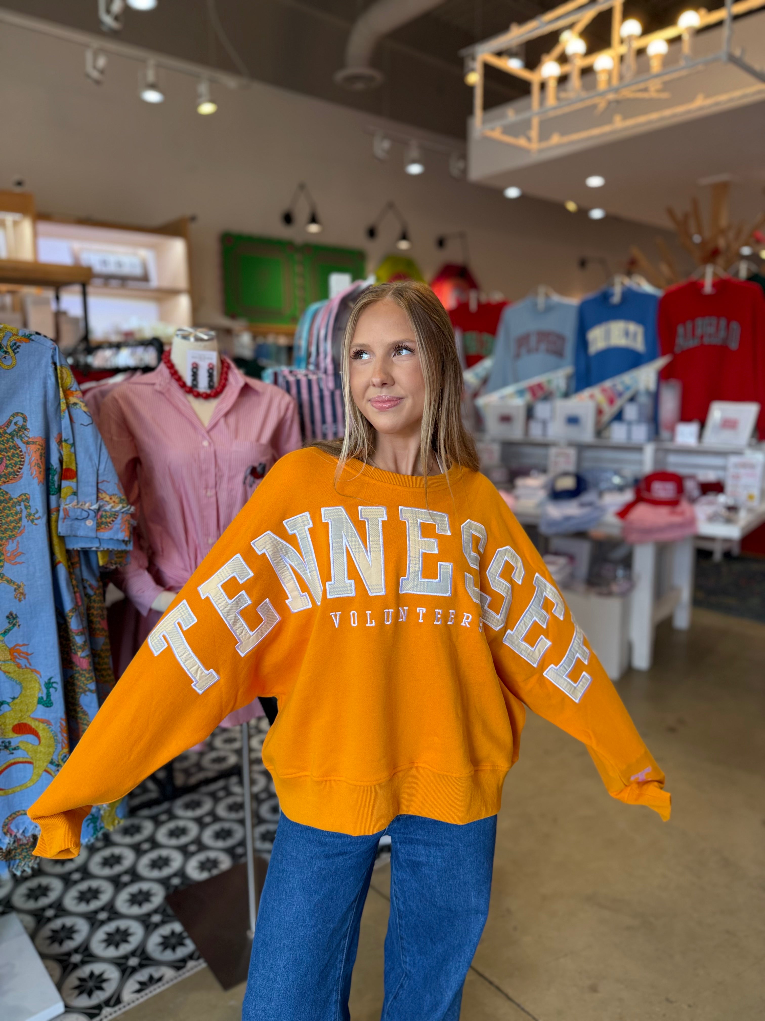 Heritage Plaid Crewneck - Assorted Universities