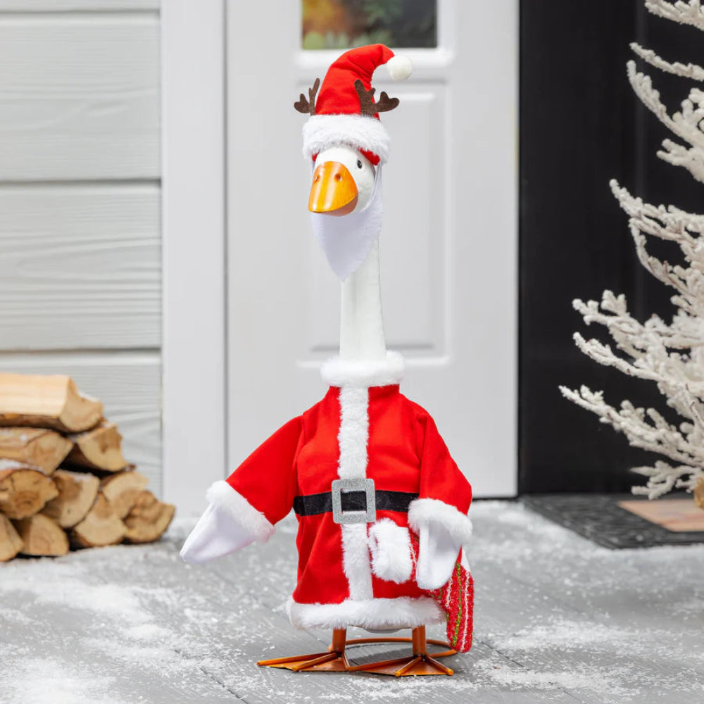 Porch Goose Outfit, Mr. Claus