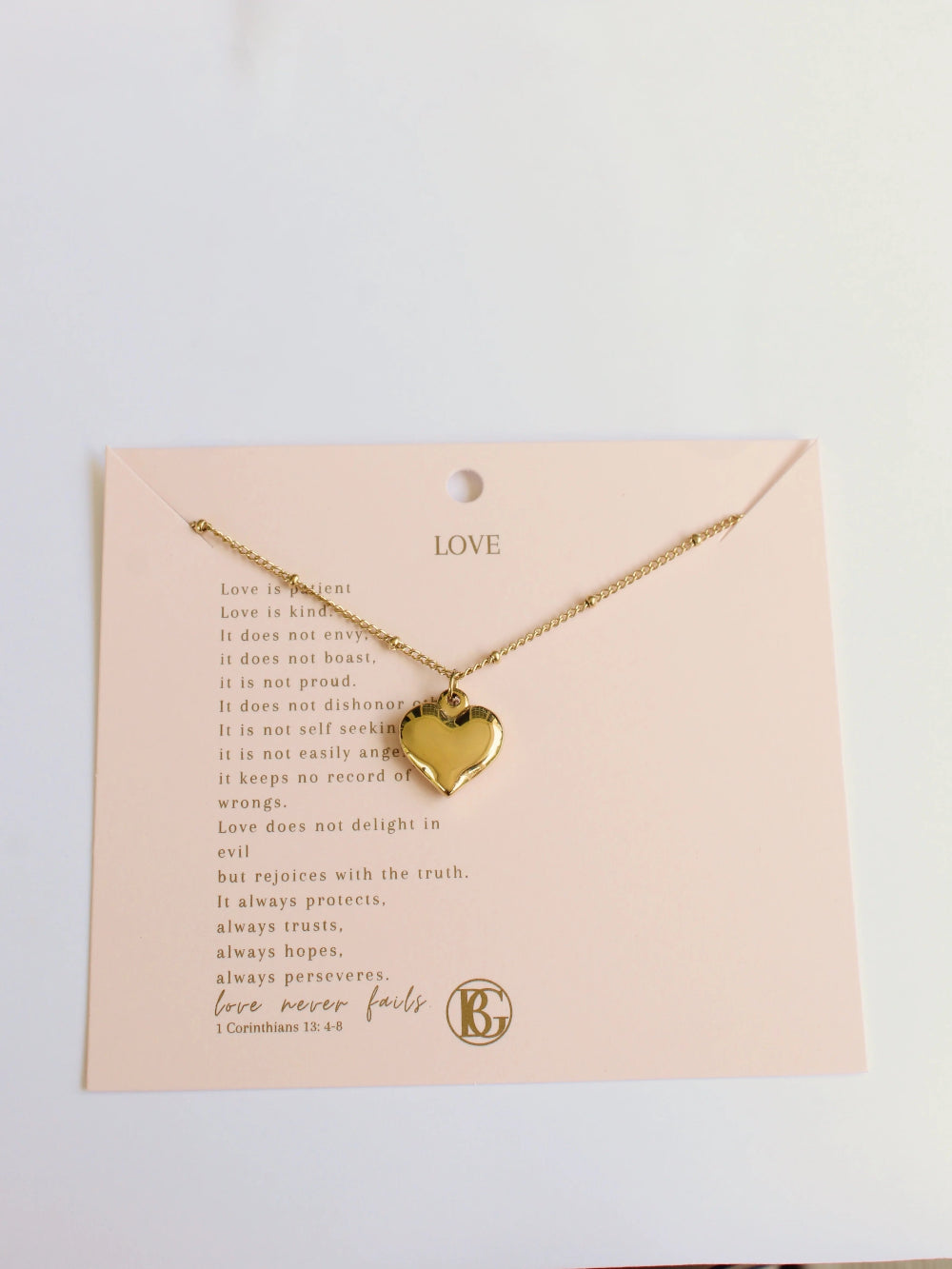Love Necklace - Gold