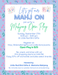 Mahjong Open Play - Sunday, September 27th