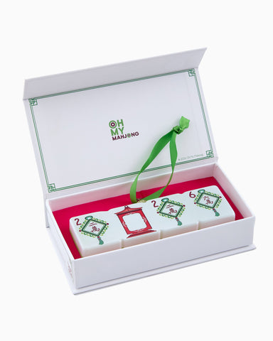 Oh My Mahjong 2026 Lucky Knots Ornament