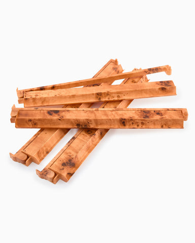 Oh My Mahjong Burl Mahjong Rack & Pusher Set