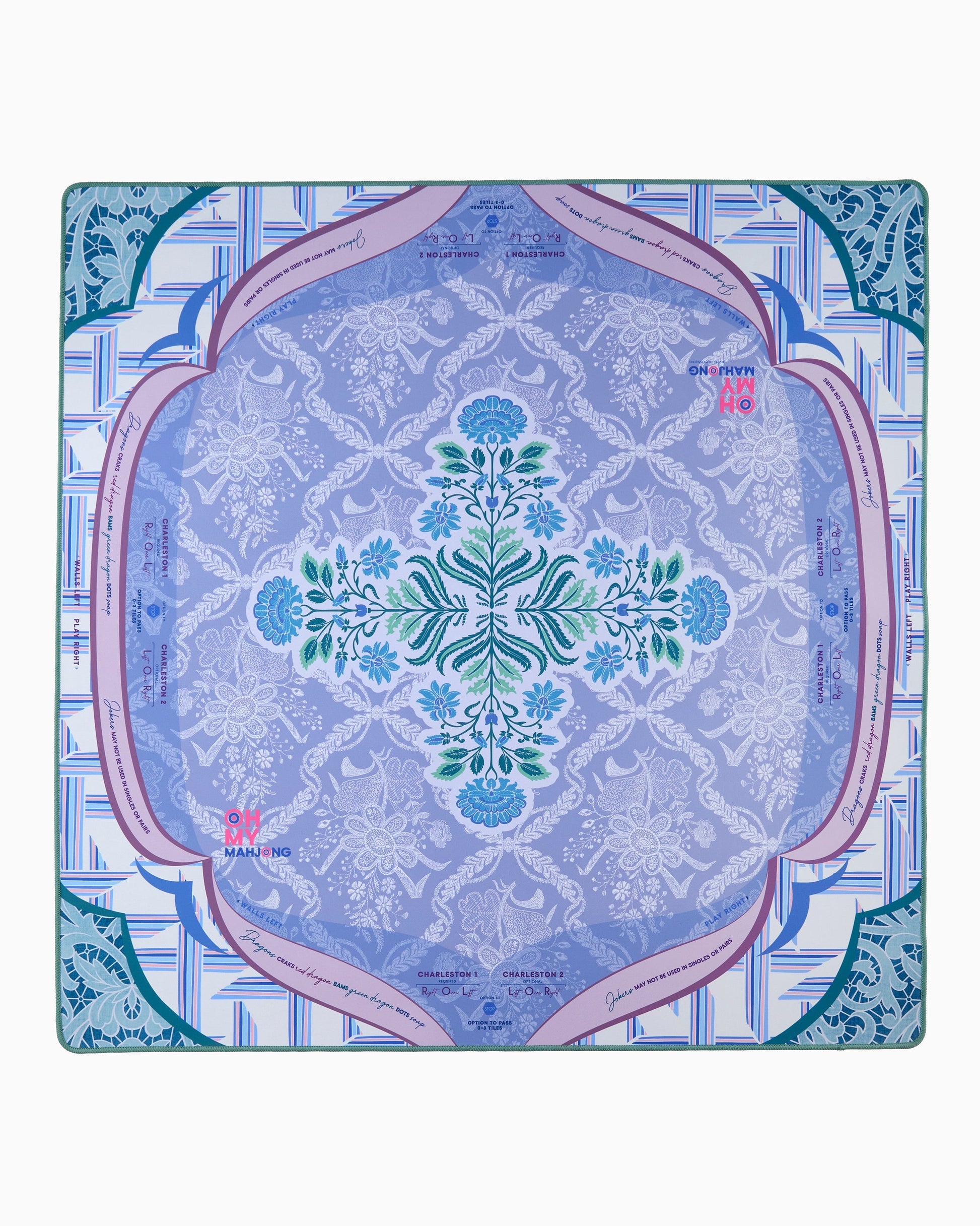 Oh My  Mahjong Chantilly Mahjong Mat in Tube