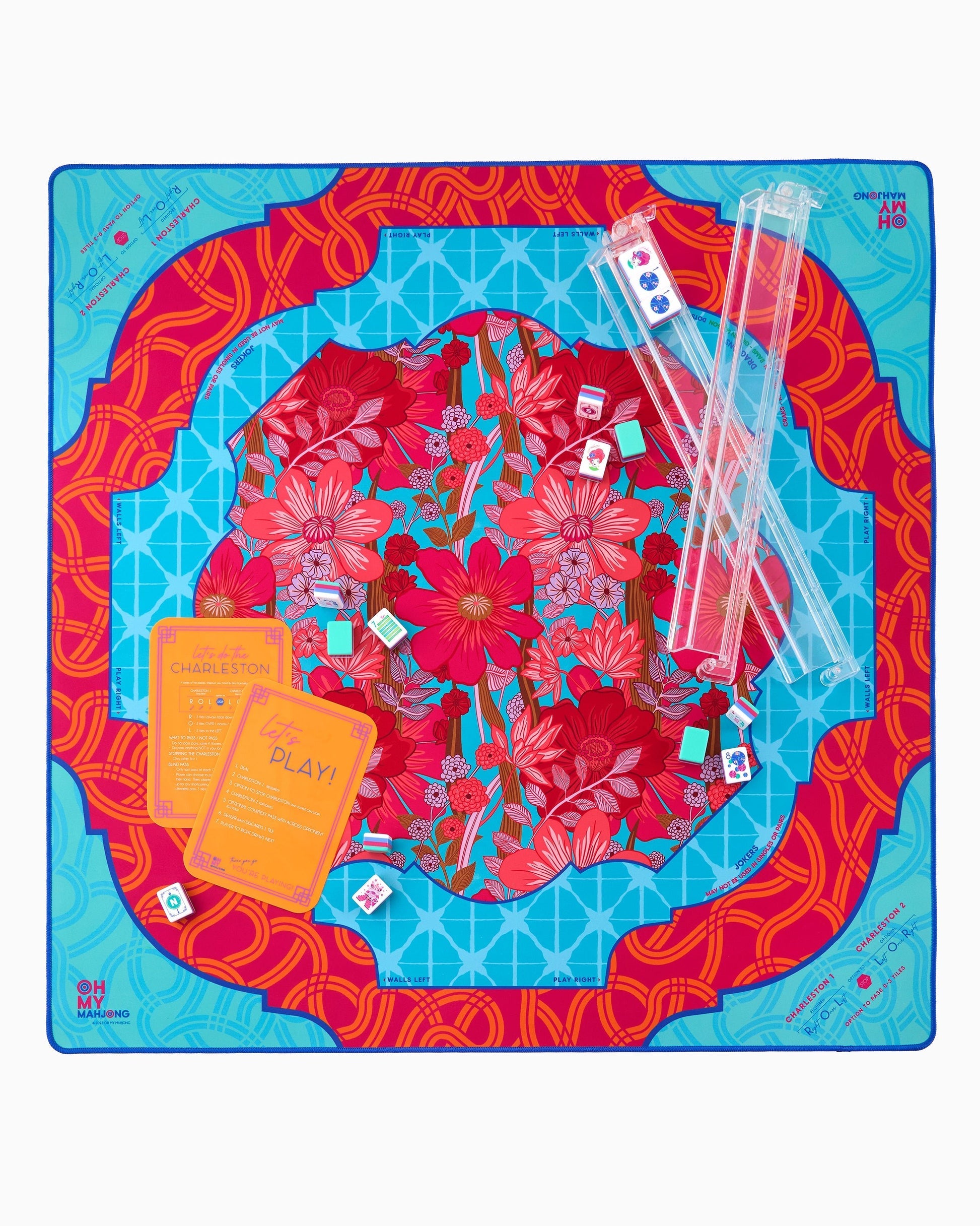 Oh My Mahjong Delilah Mahjong Mat in Tube