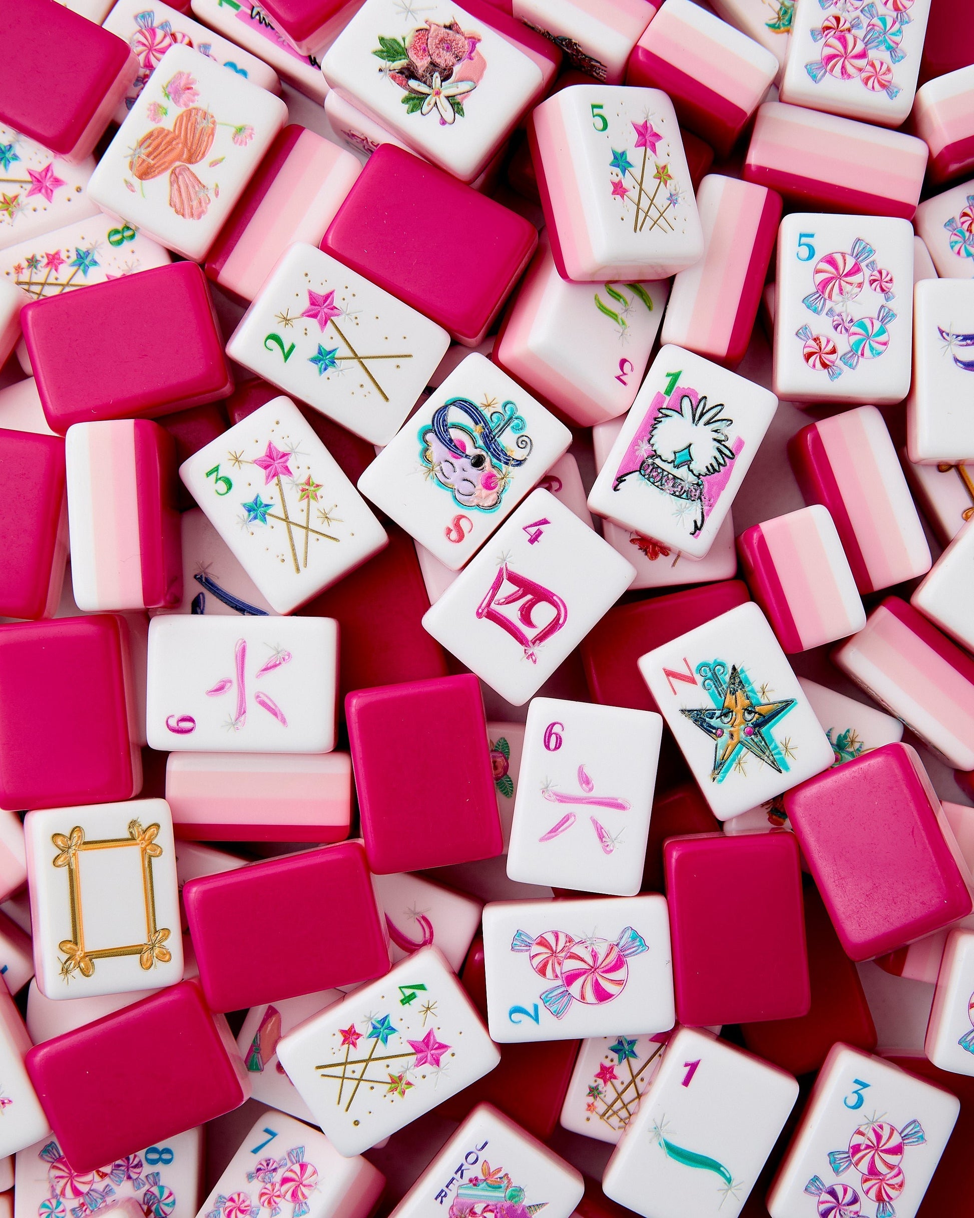 Oh My Mahjong Glitterville Mahjong Tiles