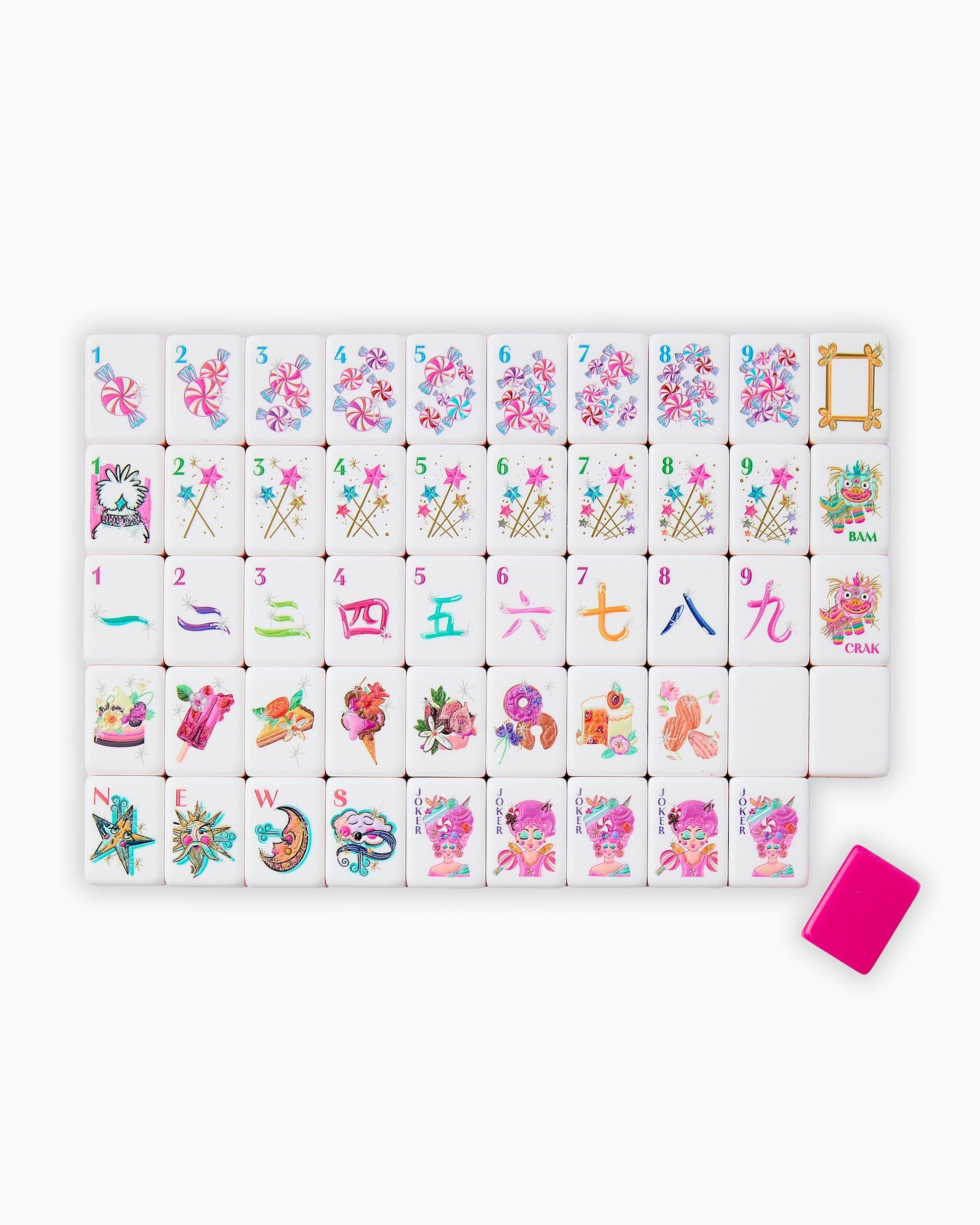 Oh My Mahjong Glitterville Mahjong Tiles