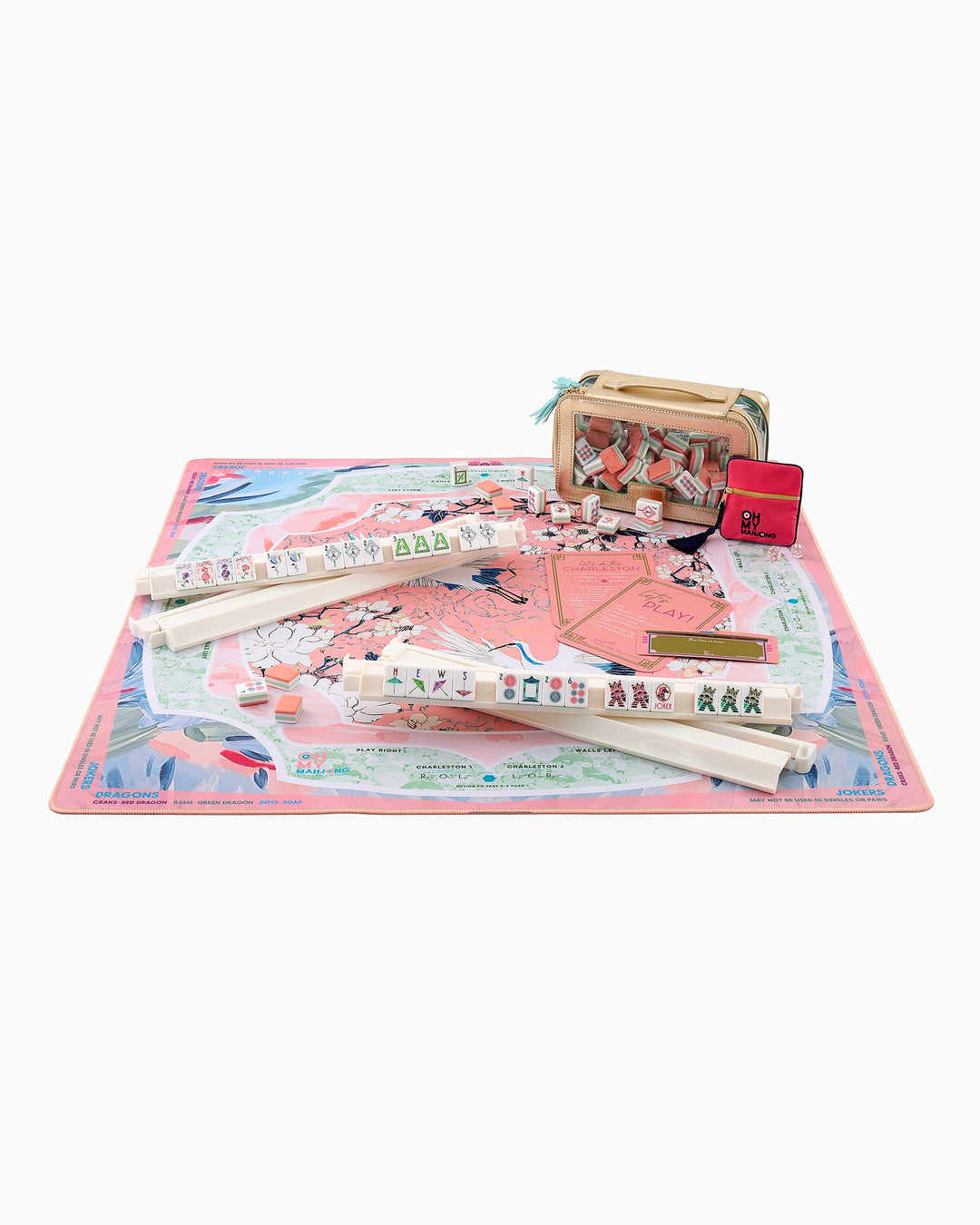 Oh My Mahjong Heron Mat 
