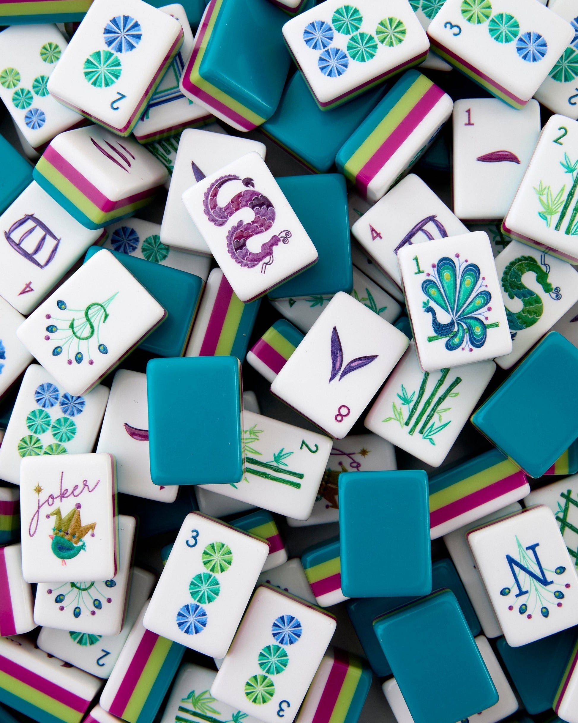 Oh My Mahjong Lagoon Mahjong Tiles