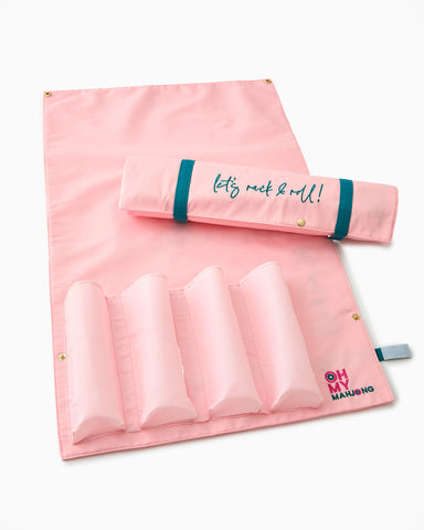 Oh My Mahjong Light Pink Let's Rack & Roll Bag