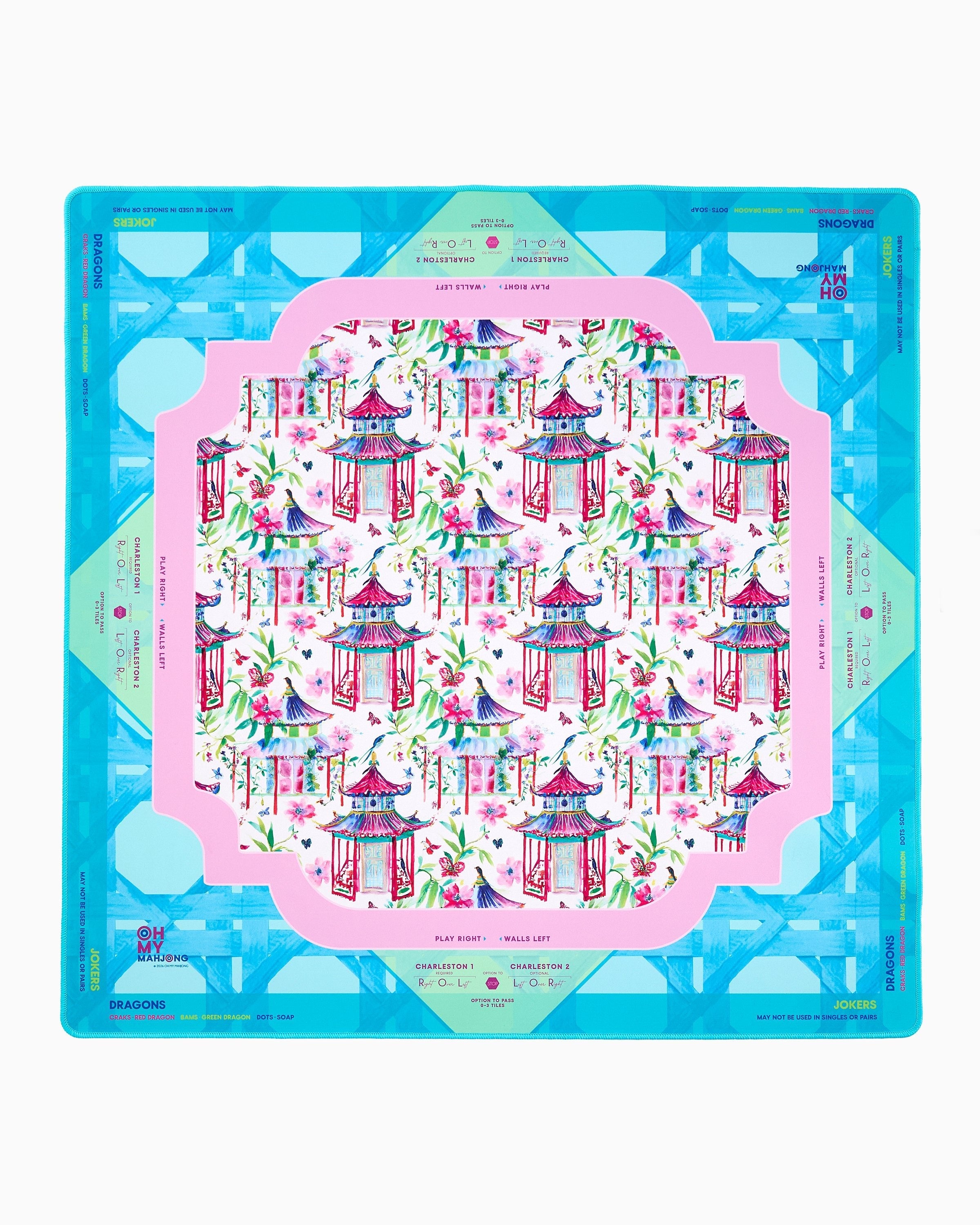 Oh My Mahjong Lorelei Mahjong Mat in Tube