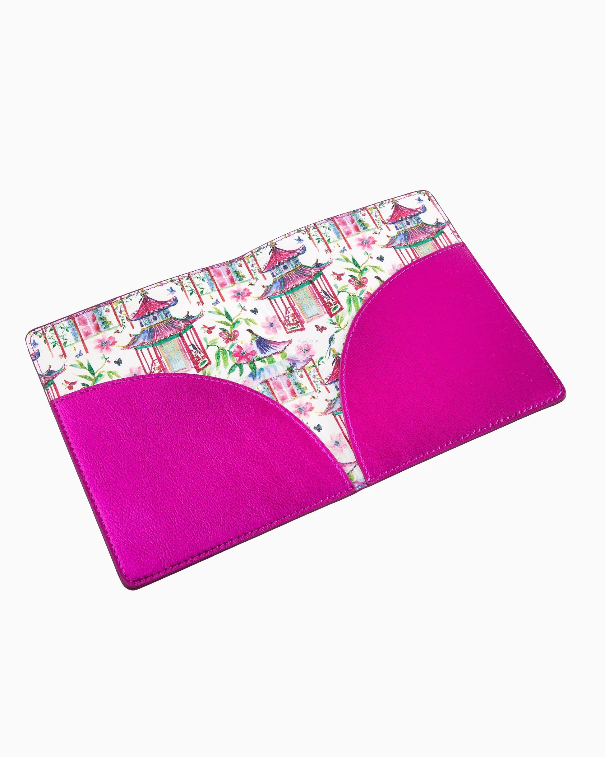 Oh My Mahjong Metallic Hot Pink Mahjong Card Folio