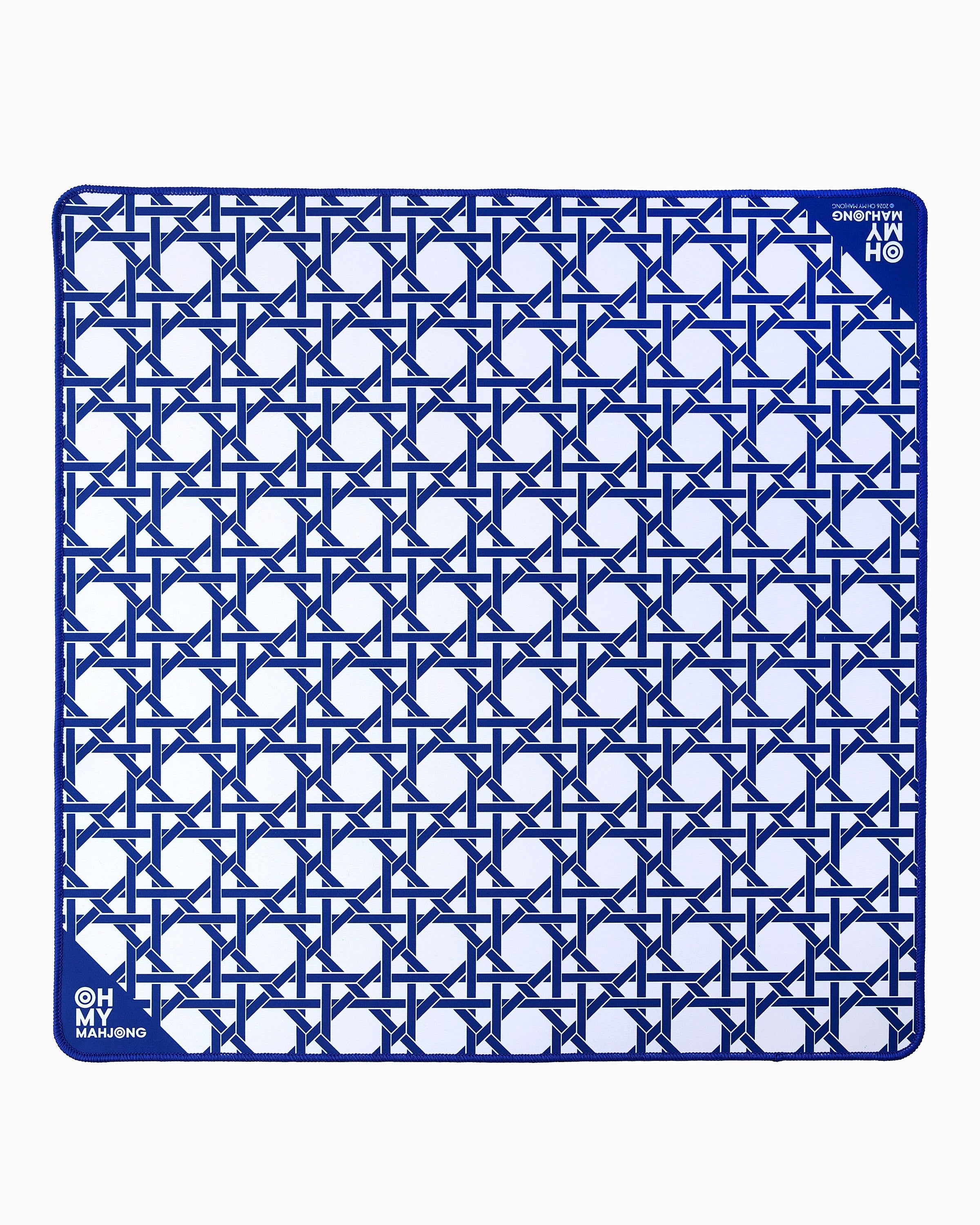 Oh My Mahjong Mini Blue Cane Mat